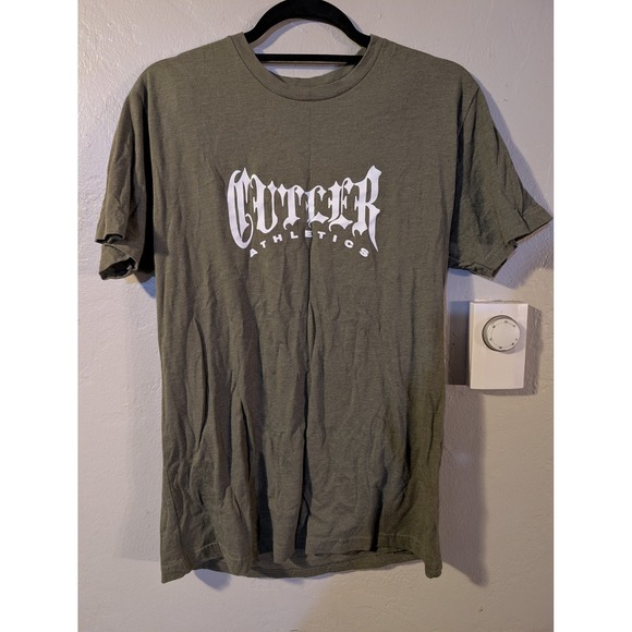 Other - Mens Olive Green Cutler Athletics Casual Gym Tshirt size M